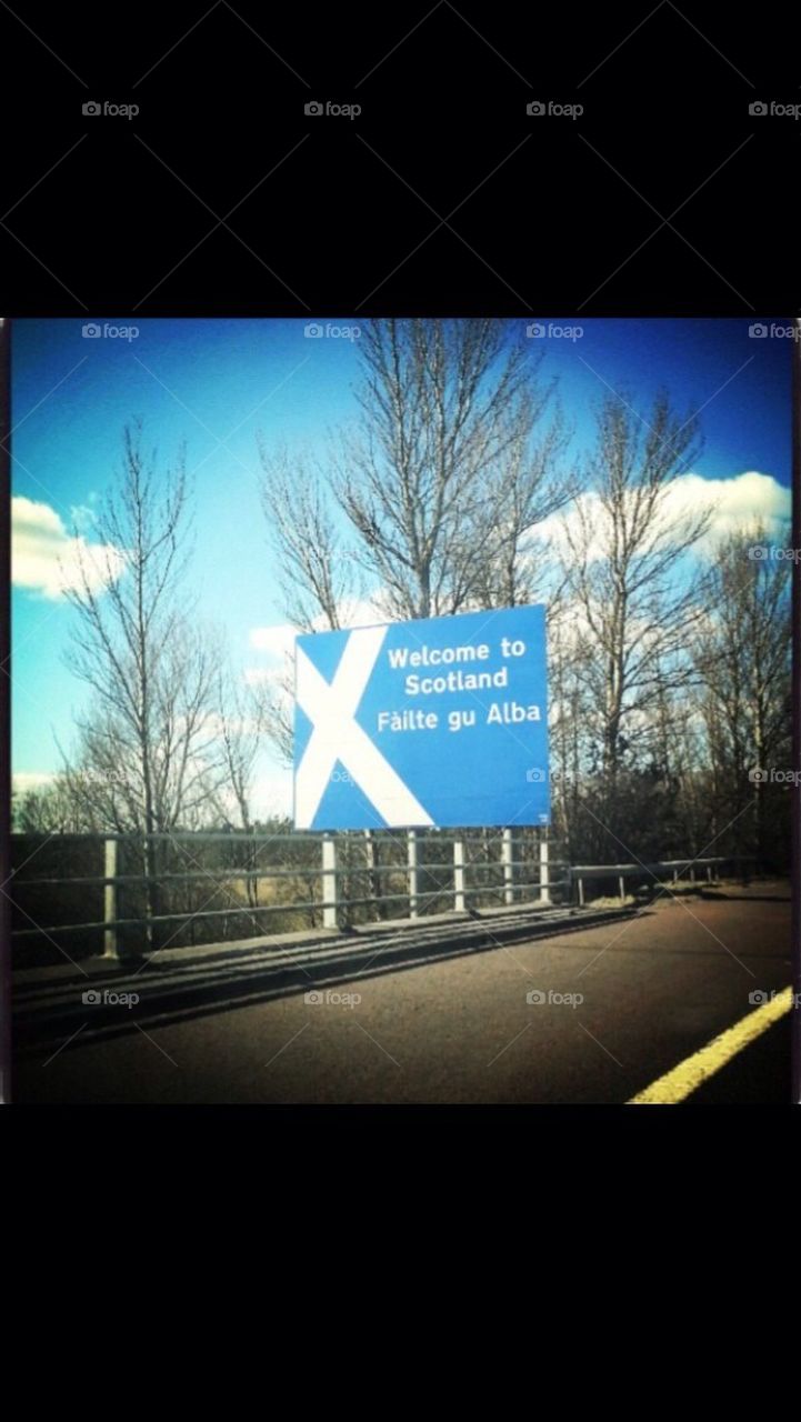 Welcome to Scotland 