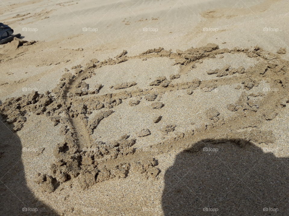 love
sand