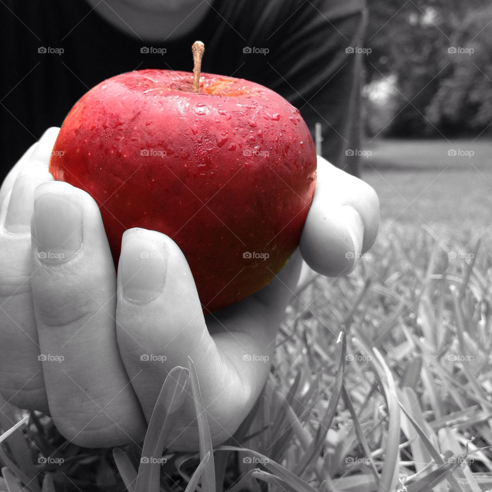 fashion red food grass by danielrichard