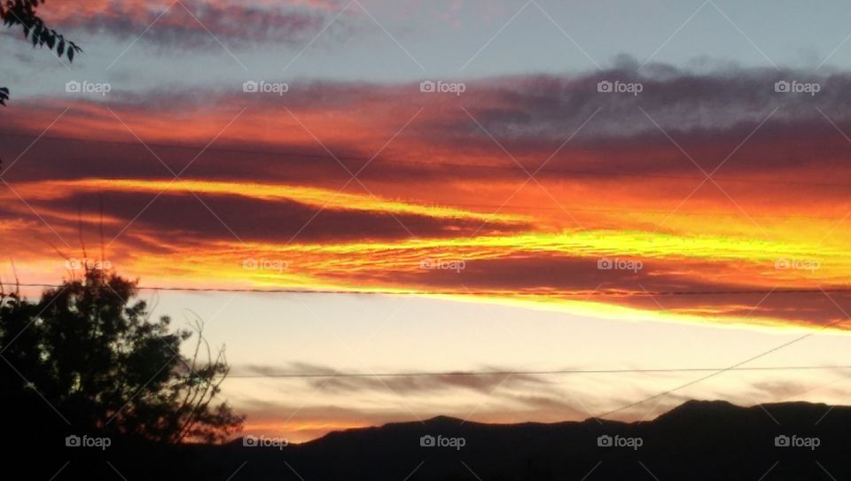Nevada sunset