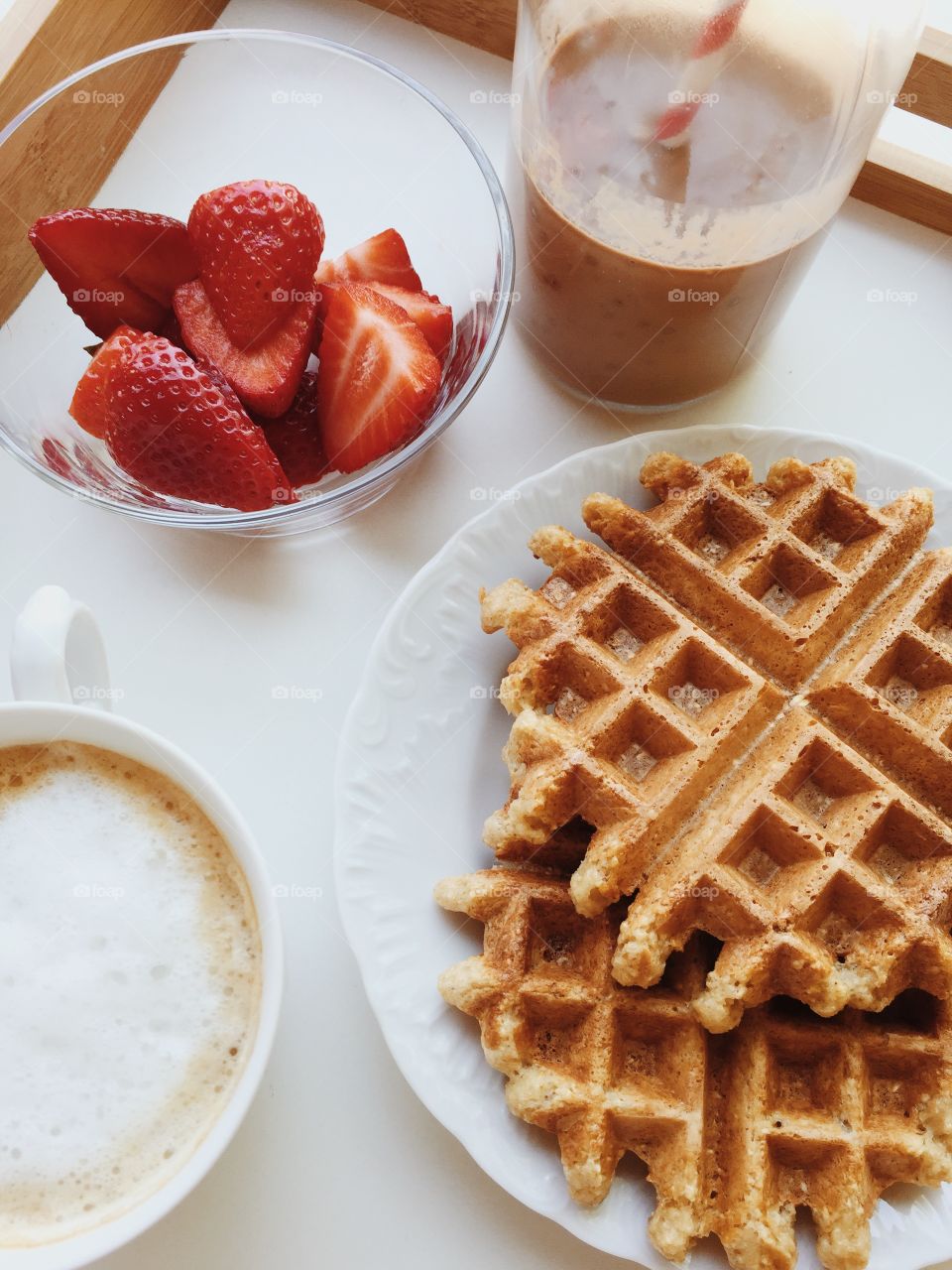 Healthy waffles 