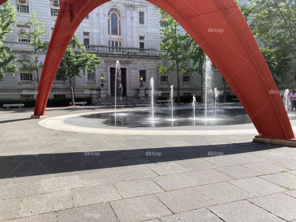 Structure water fountain 