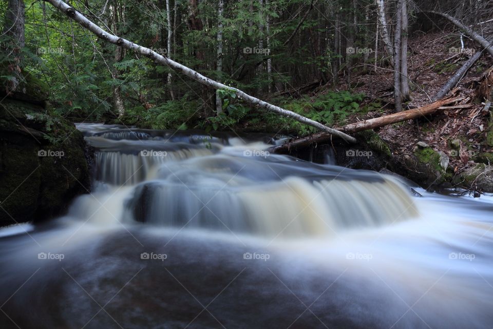 Waterfall, Water, River, Creek, Stream