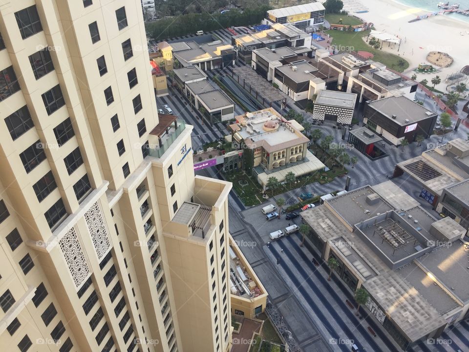 Dubai hotel view