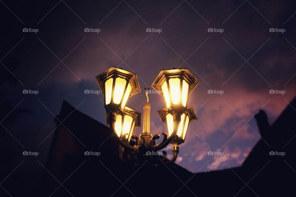 Night Lamp Post
