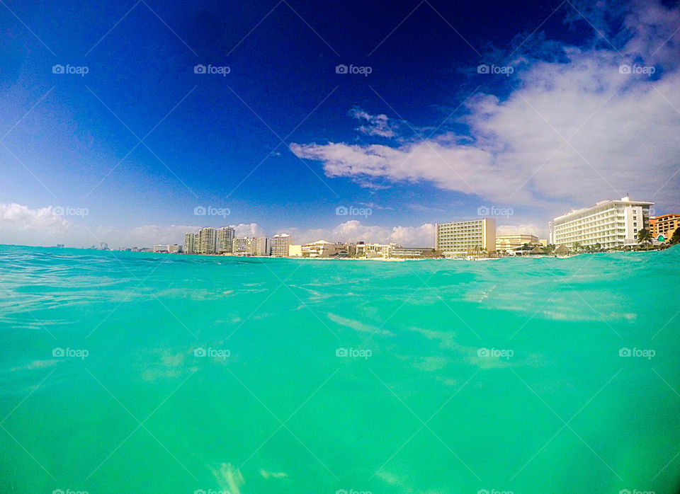 amazing view of Cancun Hotelera