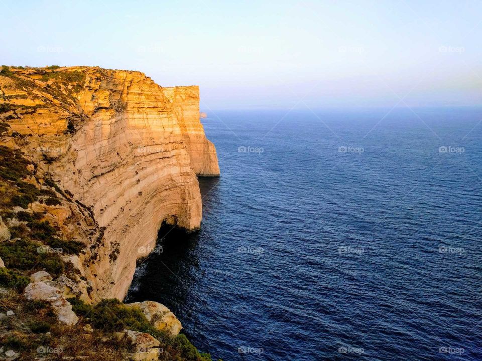 Sanap Cliffs, Gozo, Malta