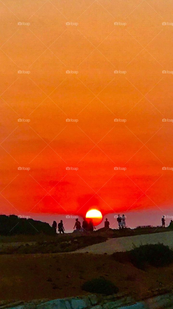 Paphos trip Cyprus behind the sunset 2020