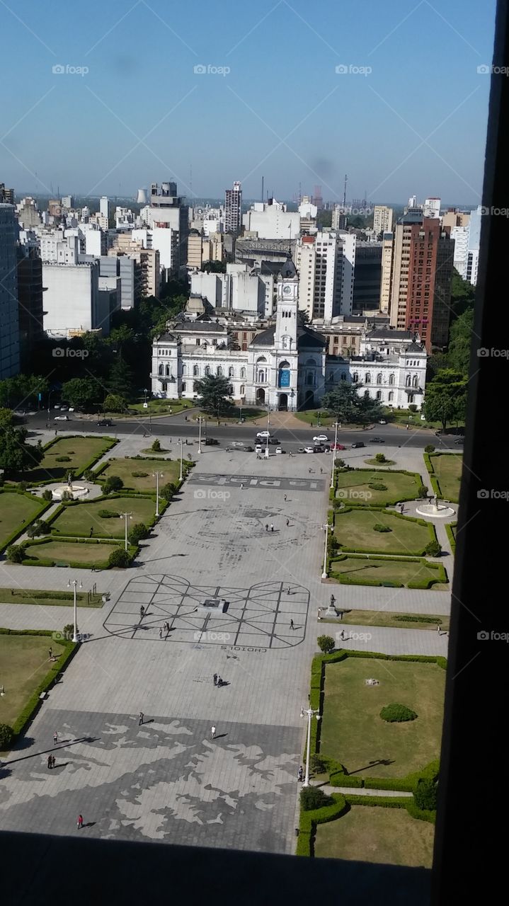 La Plata Moreno square..