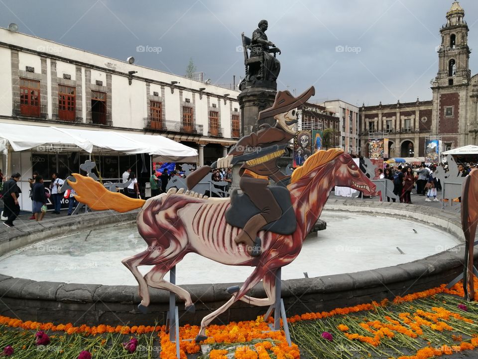 Celebración día de muertos, México.