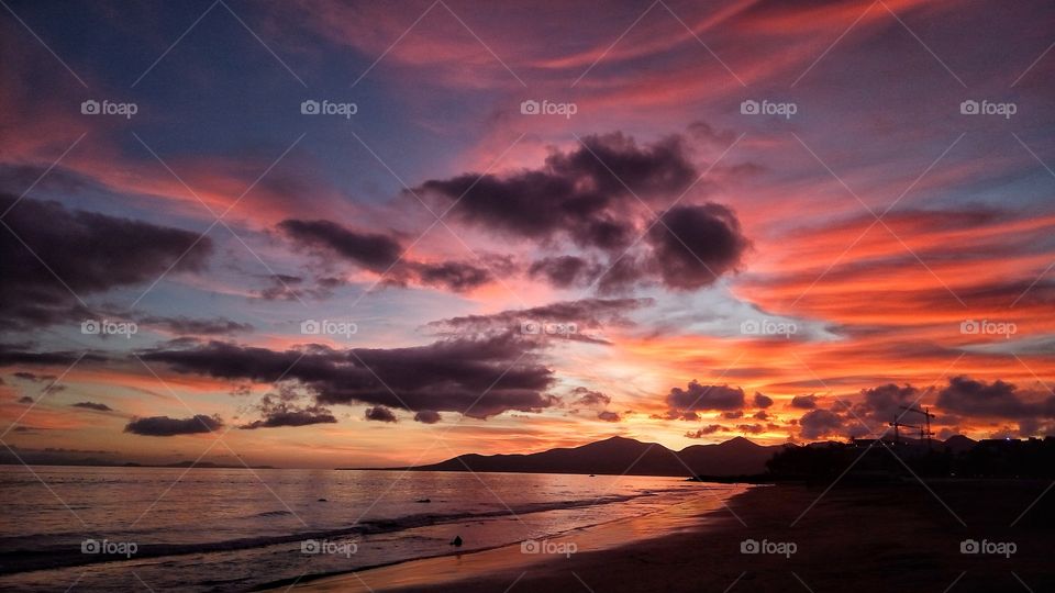 Sunset, Dawn, Water, Dusk, Beach