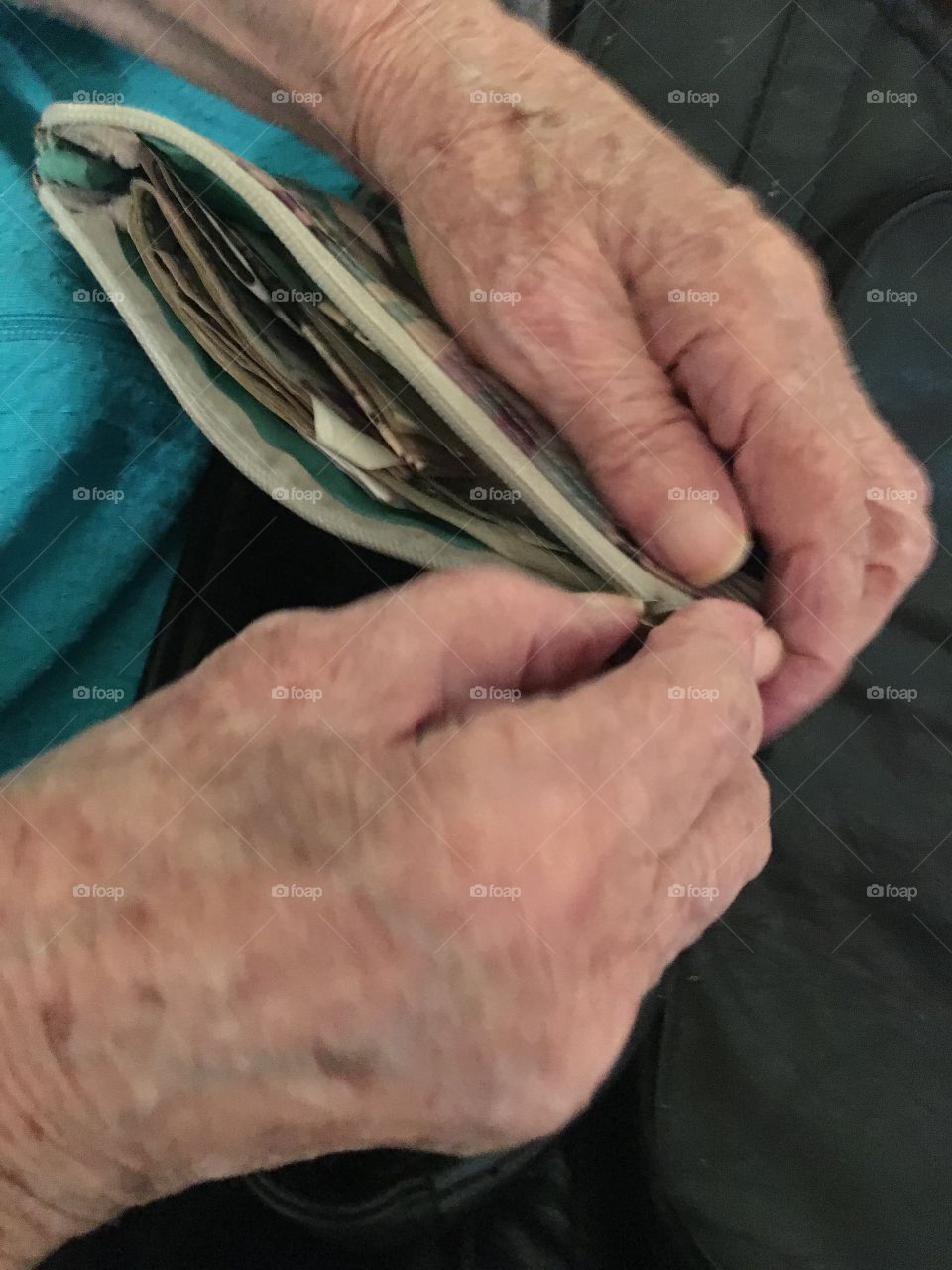 These hands have spent many of days serving others. 
