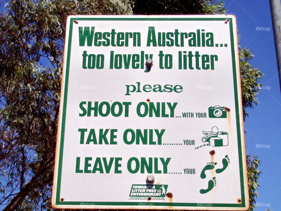 Australian sign