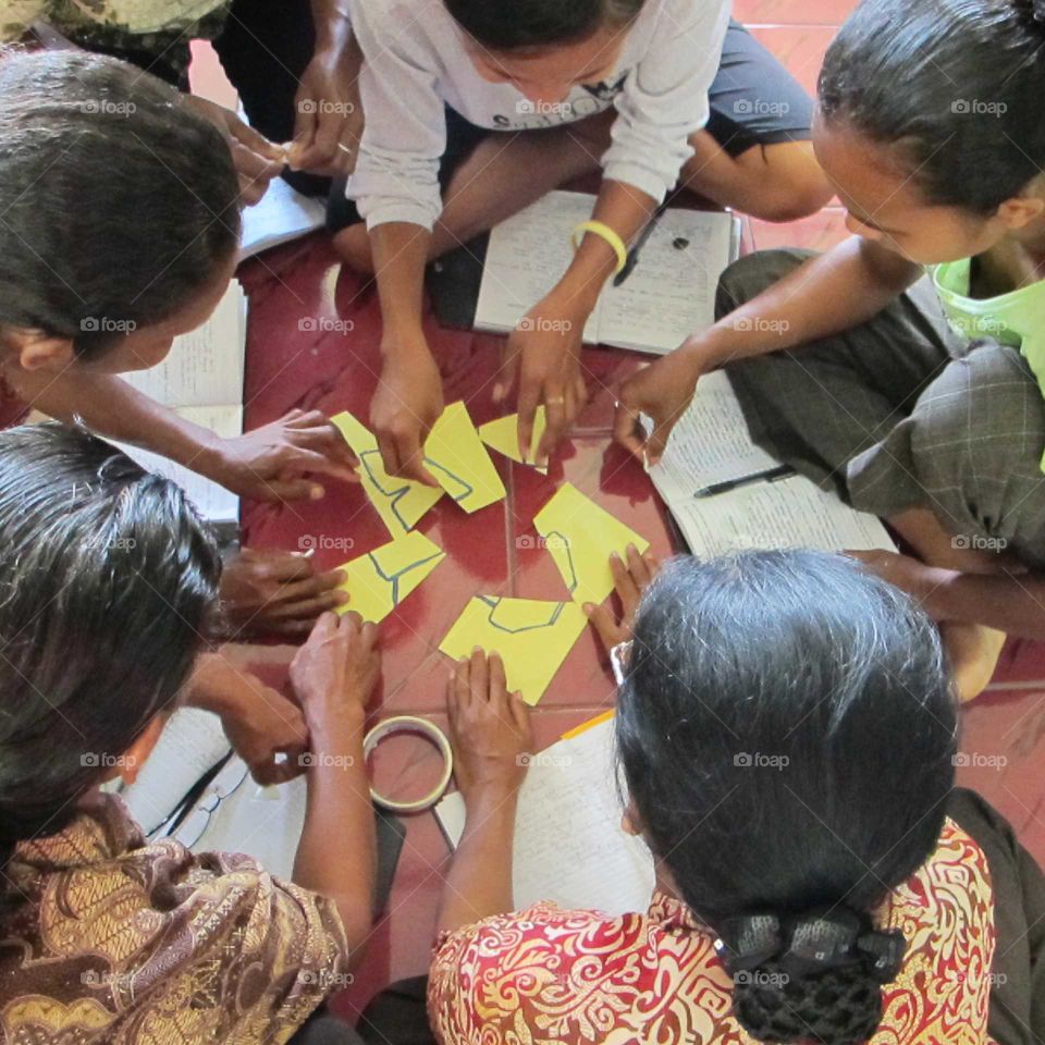 The  Flores villagers  are learning child parenting.