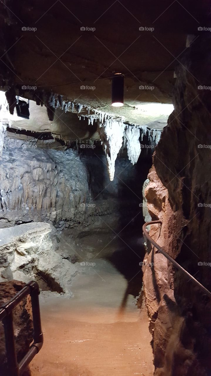 stalagmites