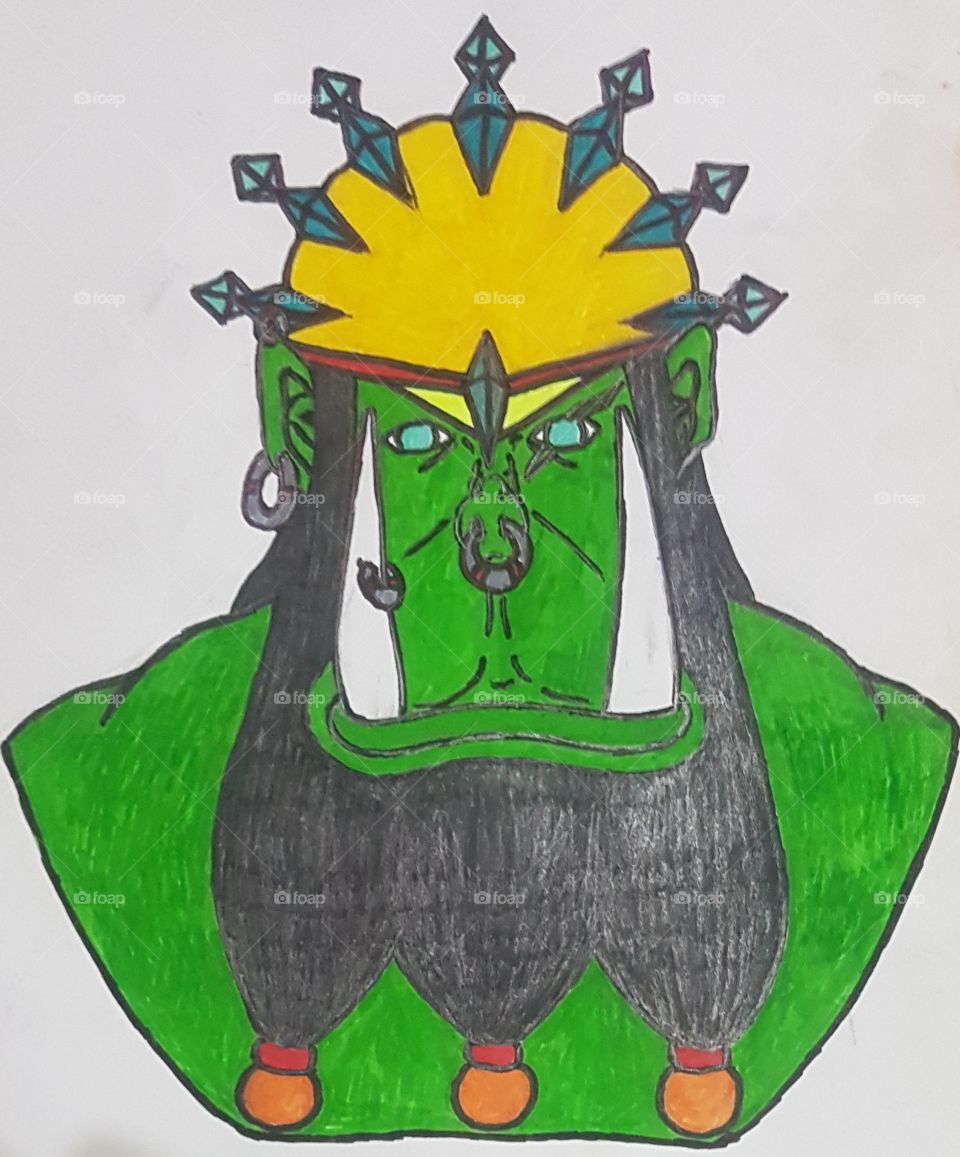 Orc From The Depths Of the Earth