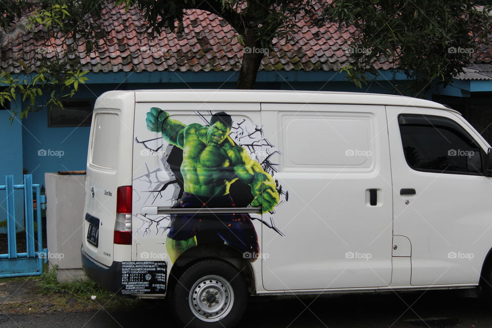 HULK is here... Jakarta Indonesia. Welcome The Green Man. 👊👊👊