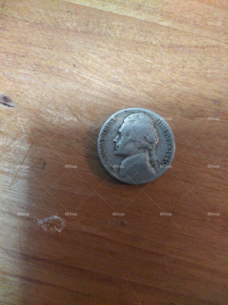 1940 nickel