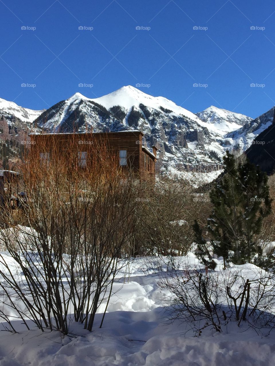 Telluride. The town of Telluride