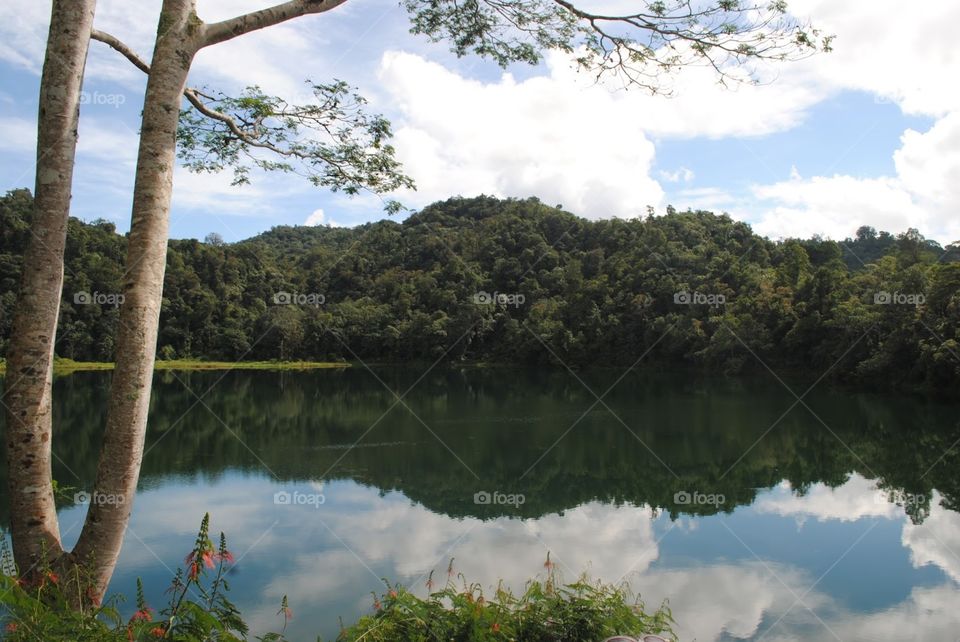 A lake at the East Indonesia