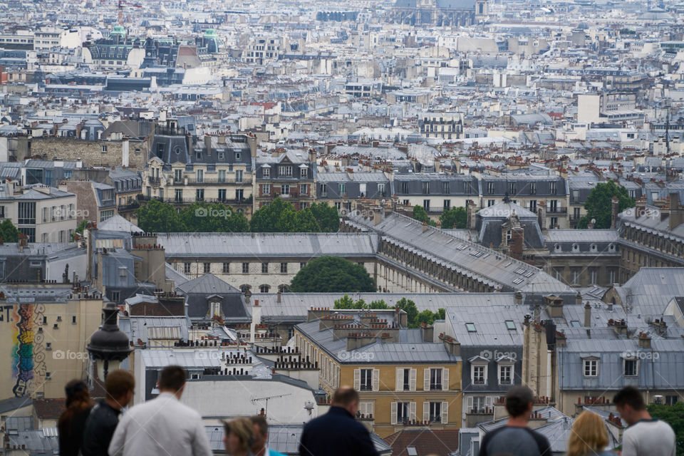 Paris vista desde el Sacrè Coeur