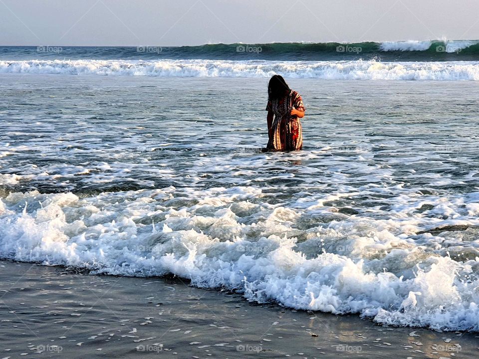 Enjoy the waves at the beach