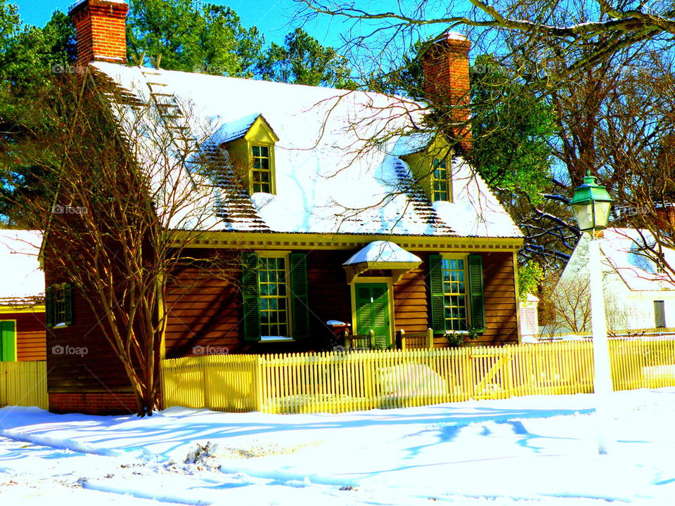 Colonial Williamsburg Home