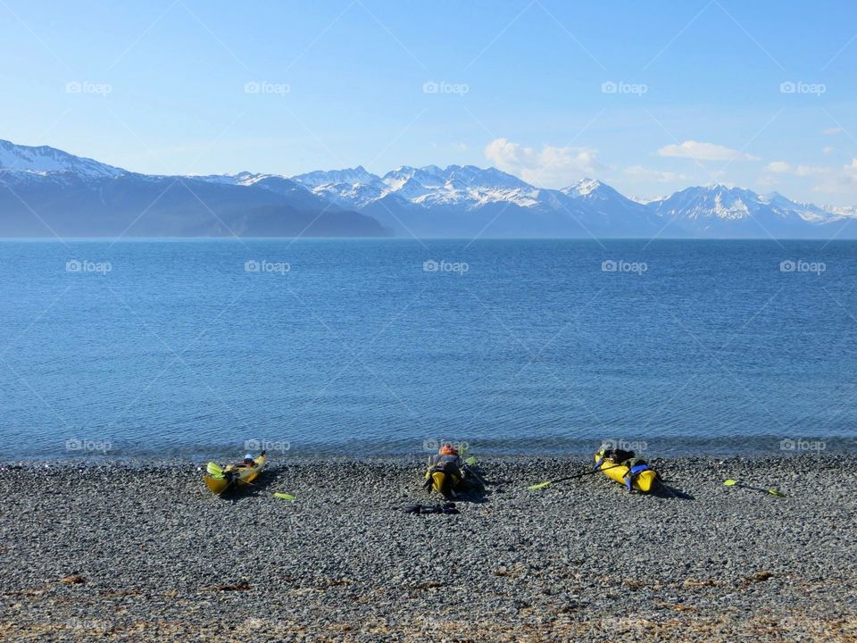 Kayaking in the beautiful state of Alaska!