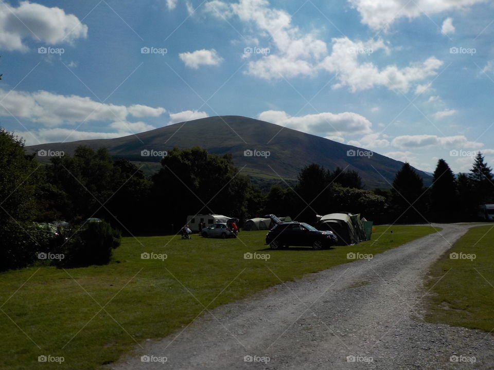 Campsite with a view 