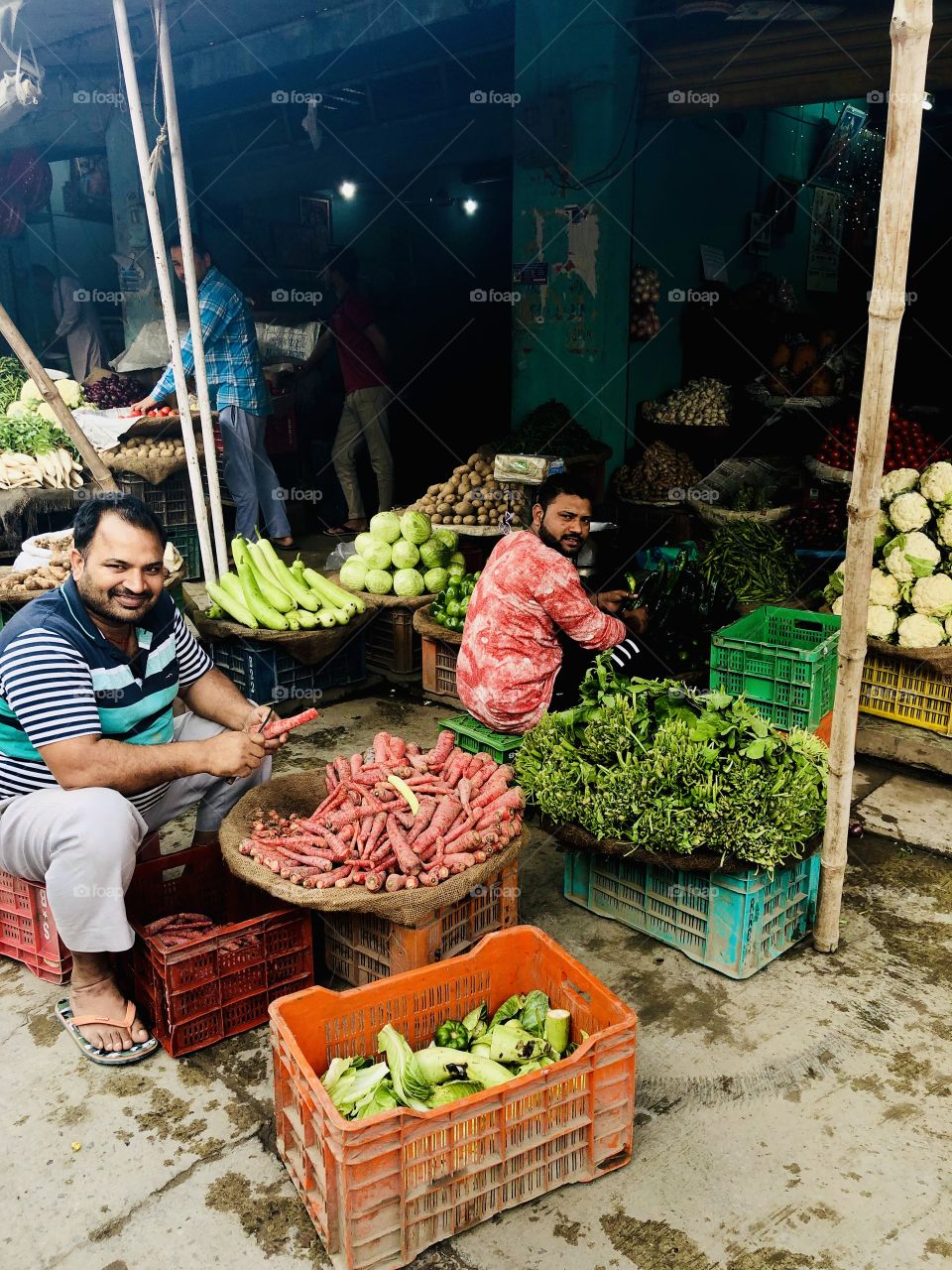 Vegetables & Fruit Markets Streets of India 🇮🇳
