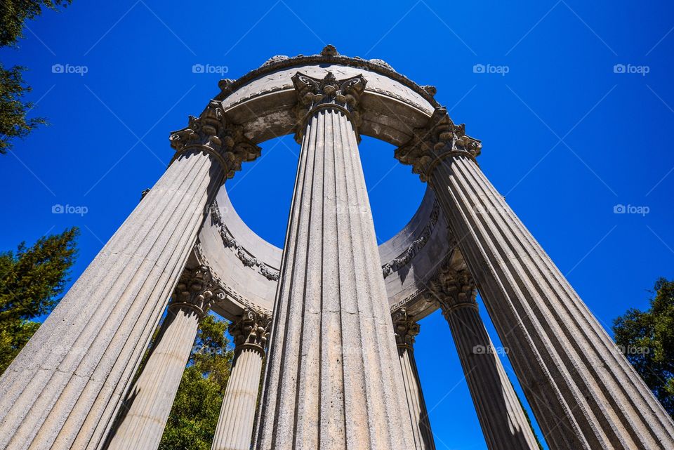 Pulgas Water Temple. This structure commemorates  the completion of the Hetch Hetchy Aqueduct in 1934.