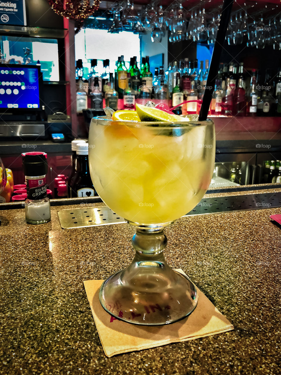 Cocktails in New York bar