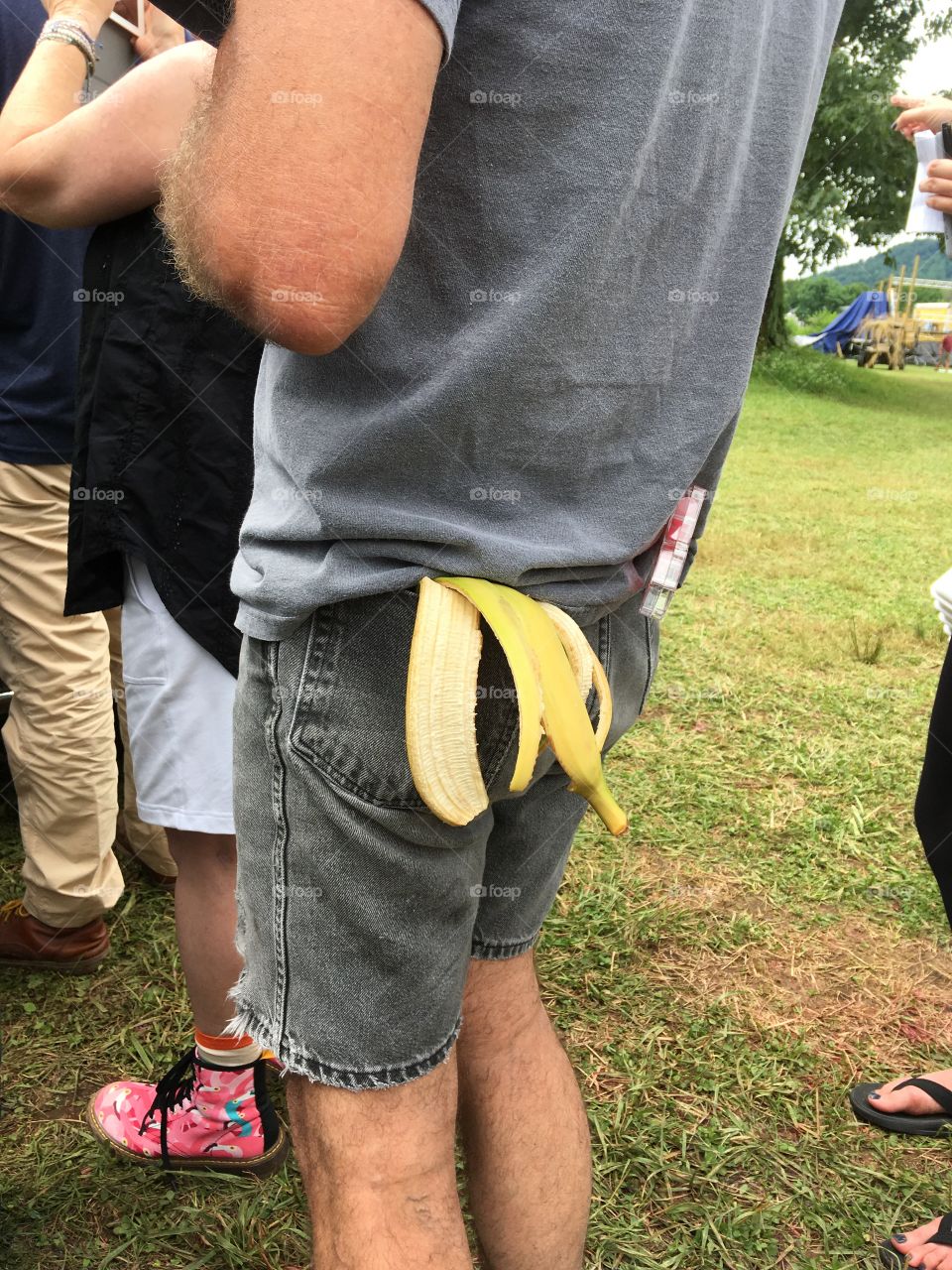 Is that a banana in your back pocket or are you just happy to see me?