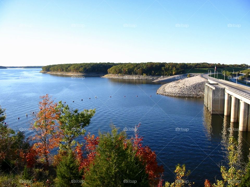 Lake and dam