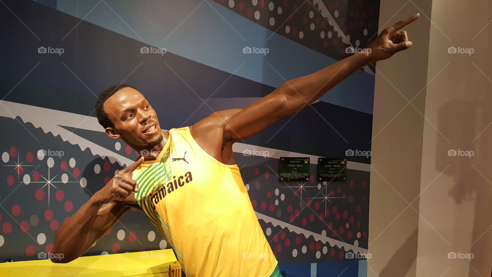 Usain Bolt, Madame Tussauds wax museum