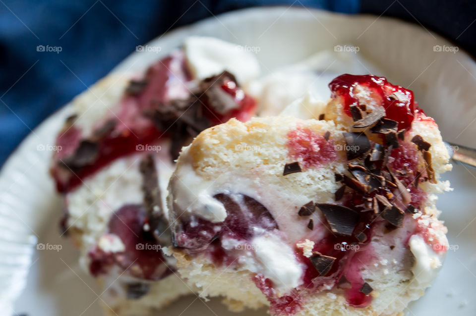 Home made ice cream sandwich