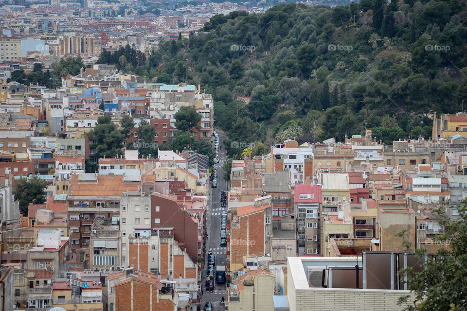 View of Barcelona, Spain
