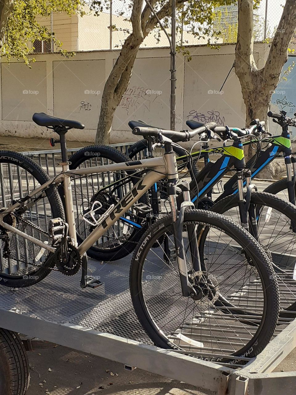 serie de bicicletas listas