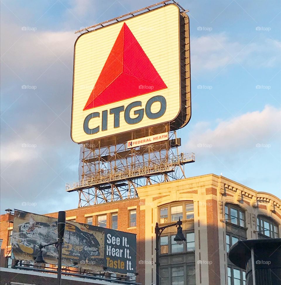 Citgo sign, Boston MA