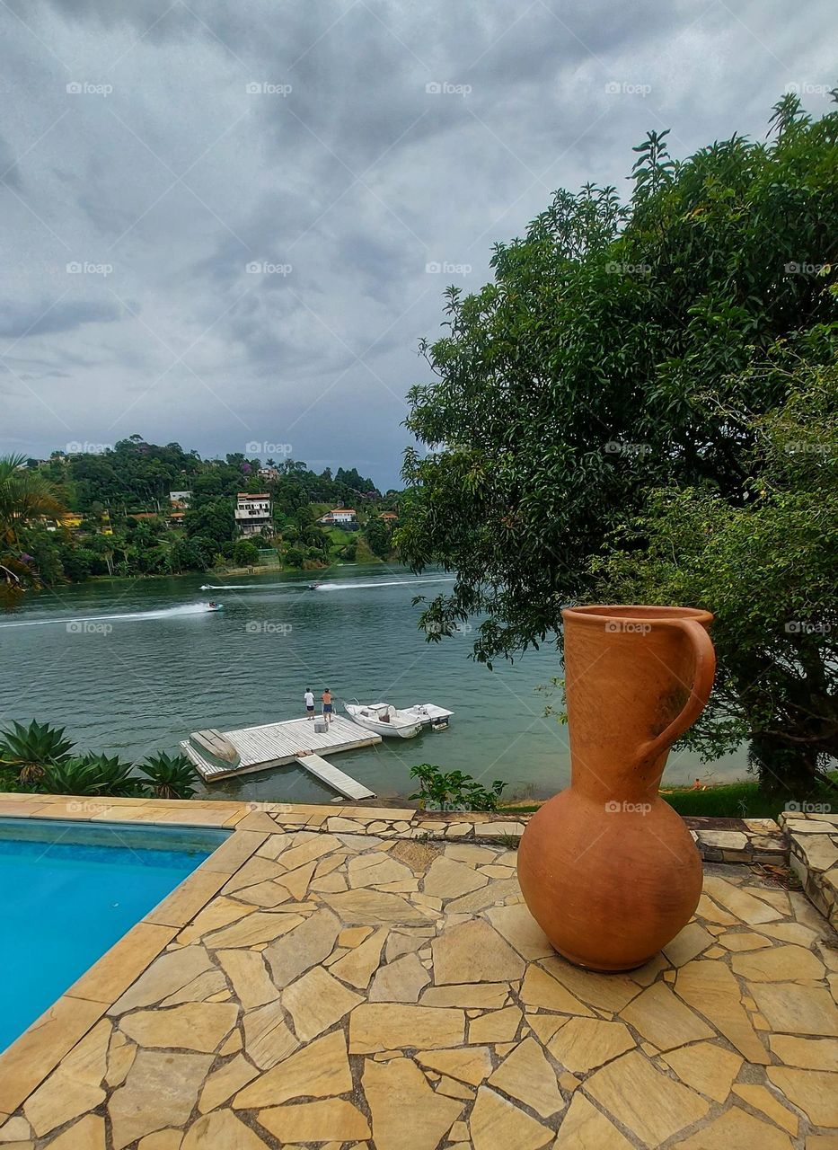 vaso e lagoa