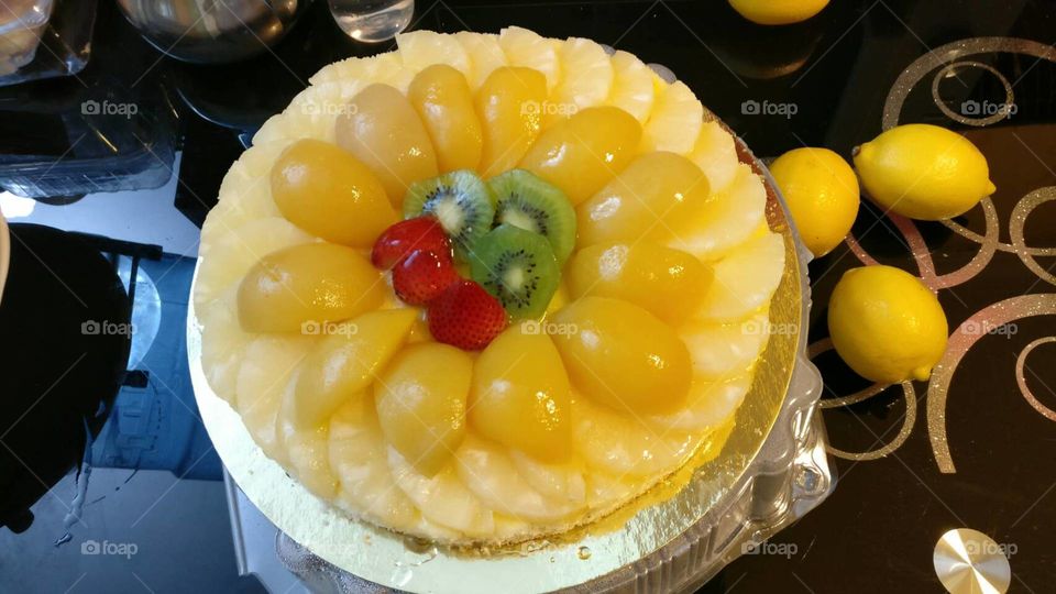 sweetie cake 🎂 sugar fruit