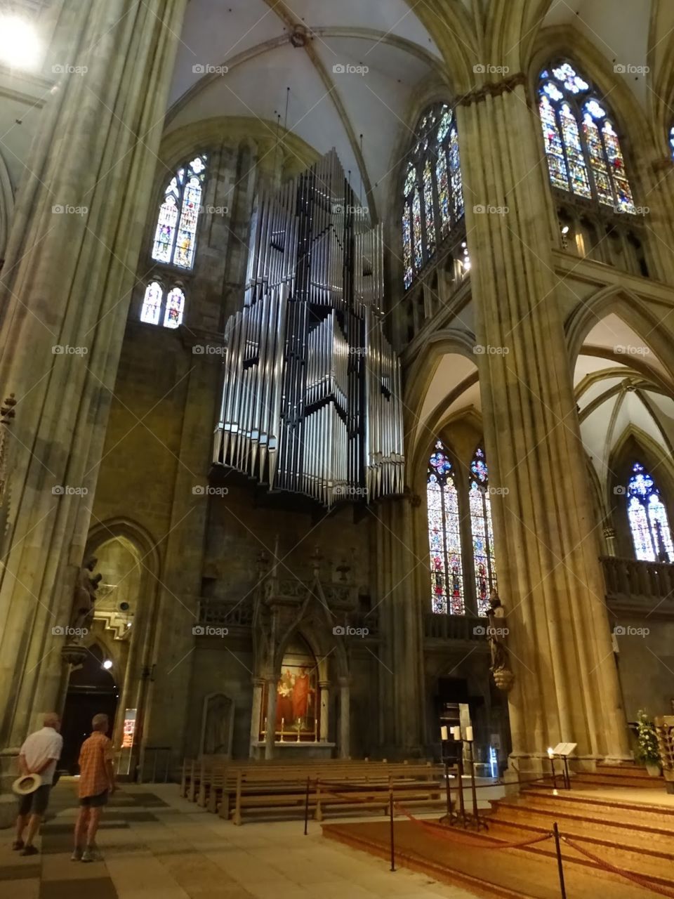 Inside Saint Peters Cathedral Regensburg