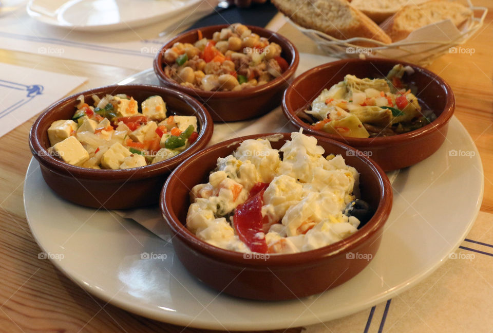Traditional Spanish food