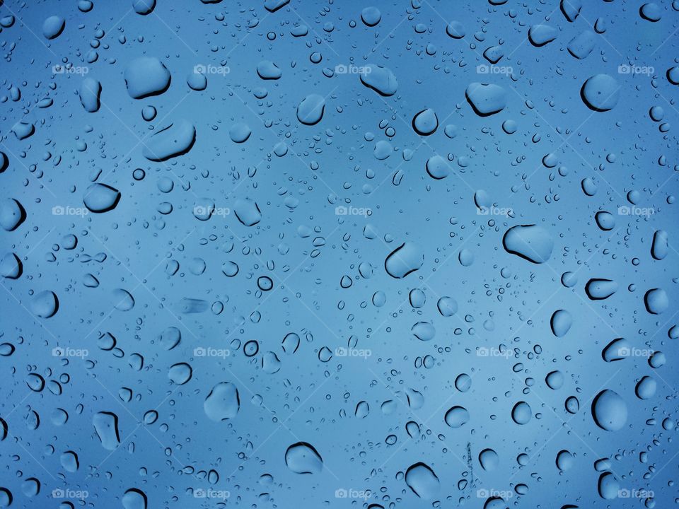 blue rain