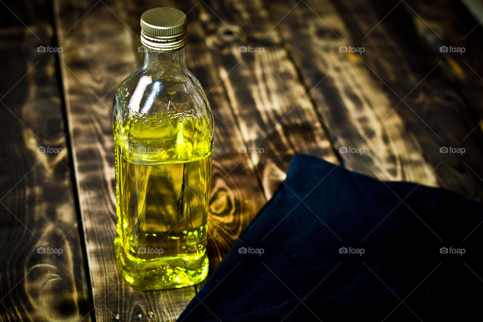 olive oil. Just testing the the backdrop that I made.