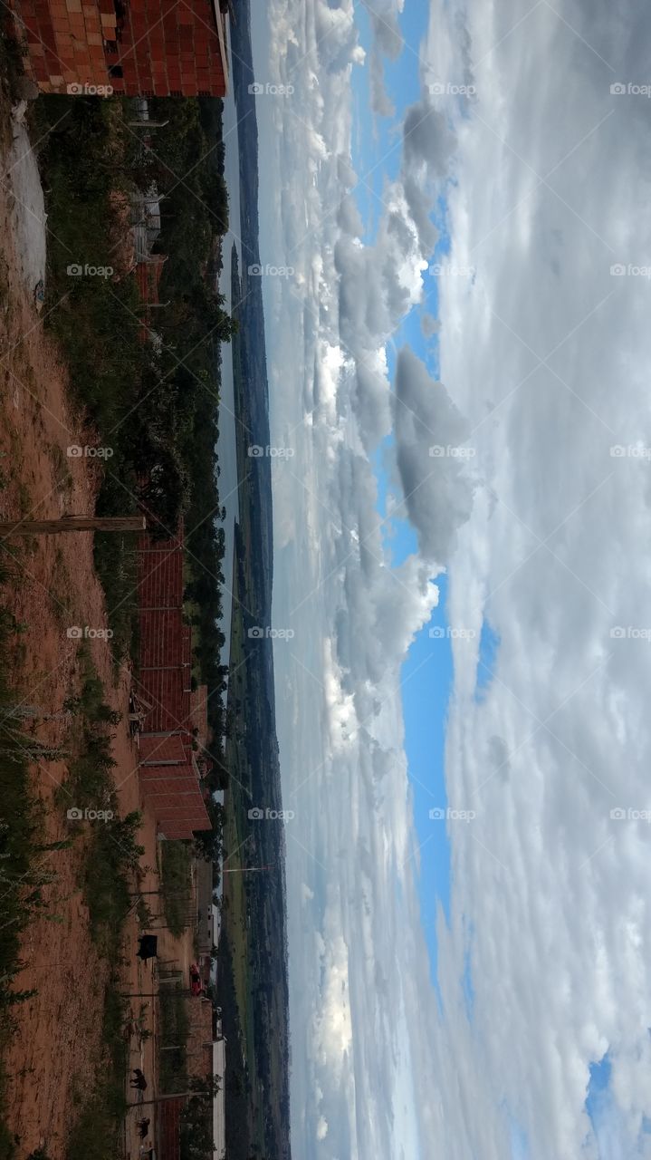 Vista do lago Santantônio do Descoberto-GO