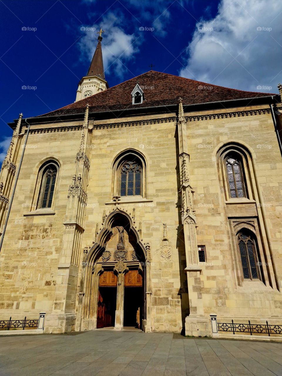 the church in Cluj-Napoca