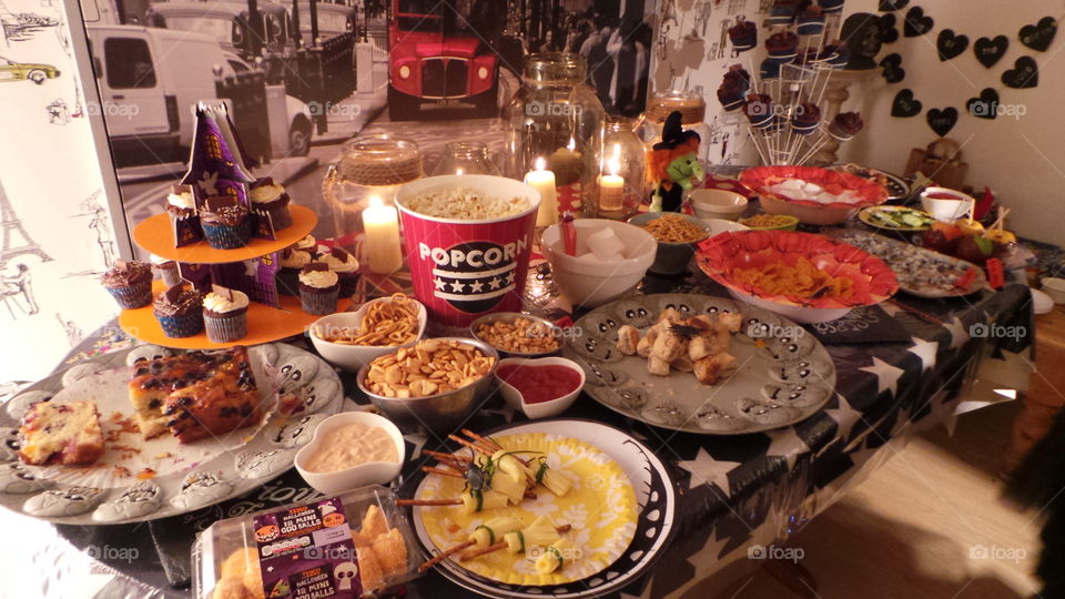 Halloween  party food