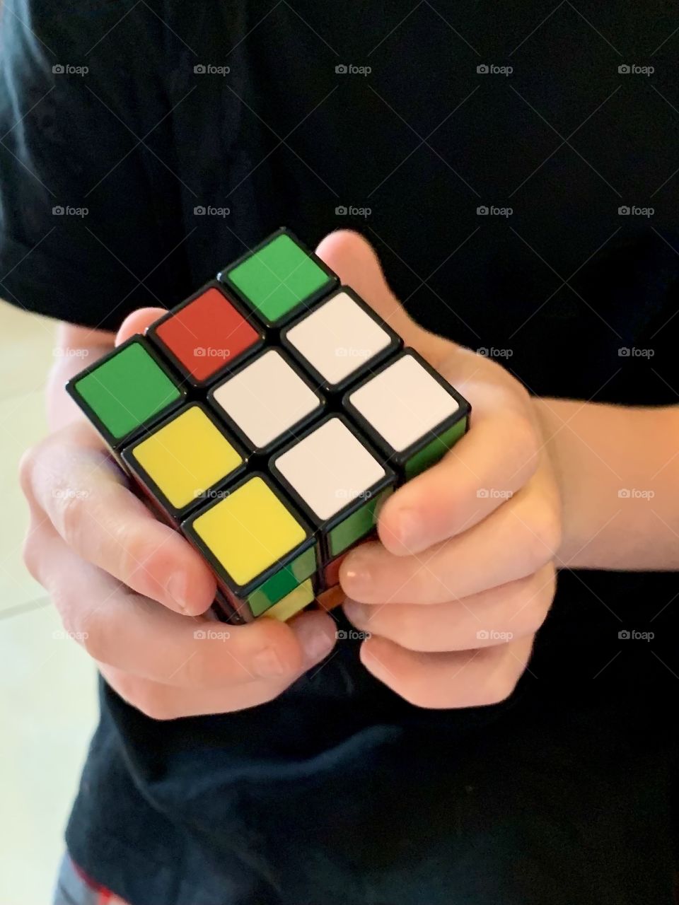  solving a Rubik’s cube