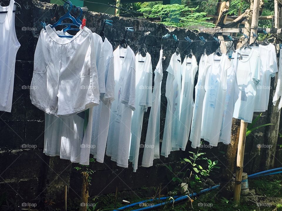 white kind of laundry day 
